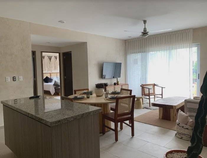 Exclusivo departamento en Aldea Zamá, Tulum 1