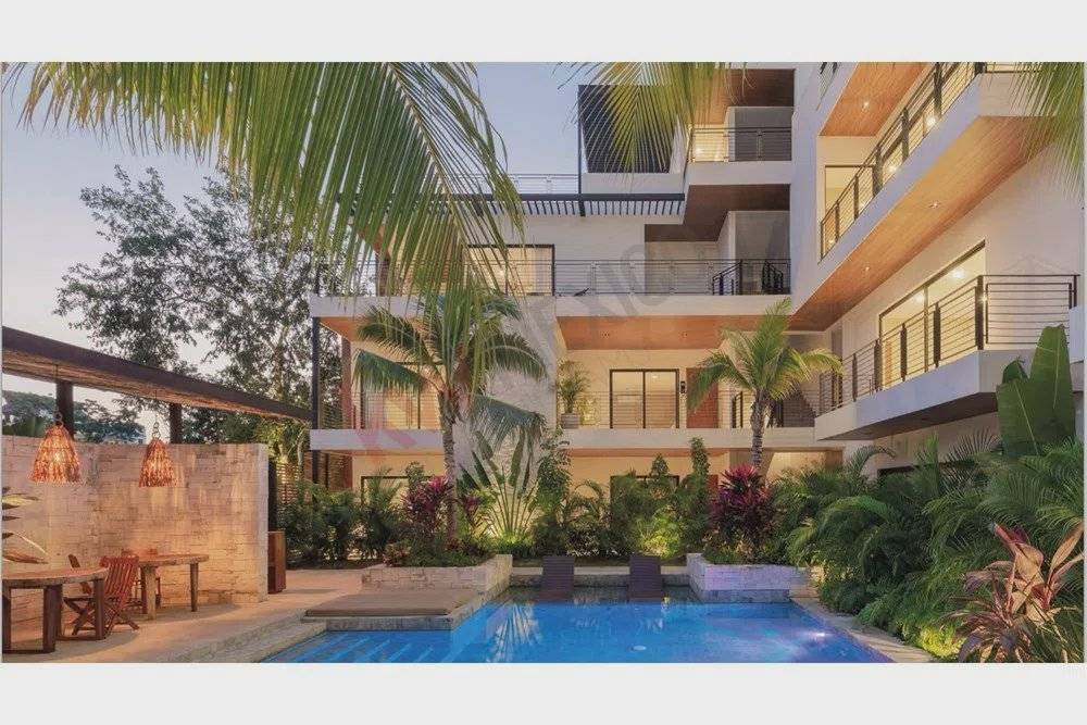 Moderno departamento amueblado en Tulum 2
