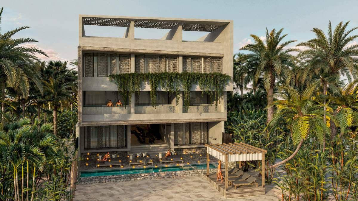 Penthouse exclusivo con vistas al mar en Tulum 3