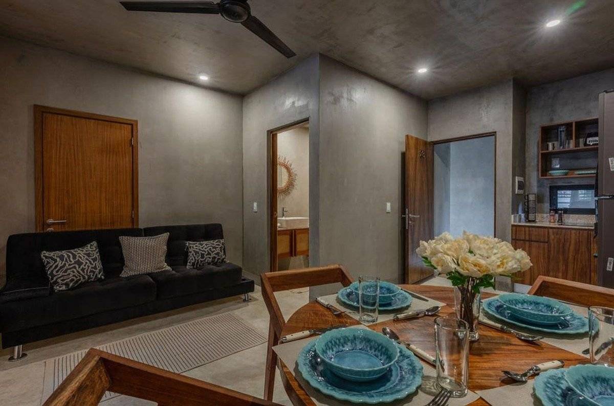 Departamento en Sôber Tulum con alberca privada 2