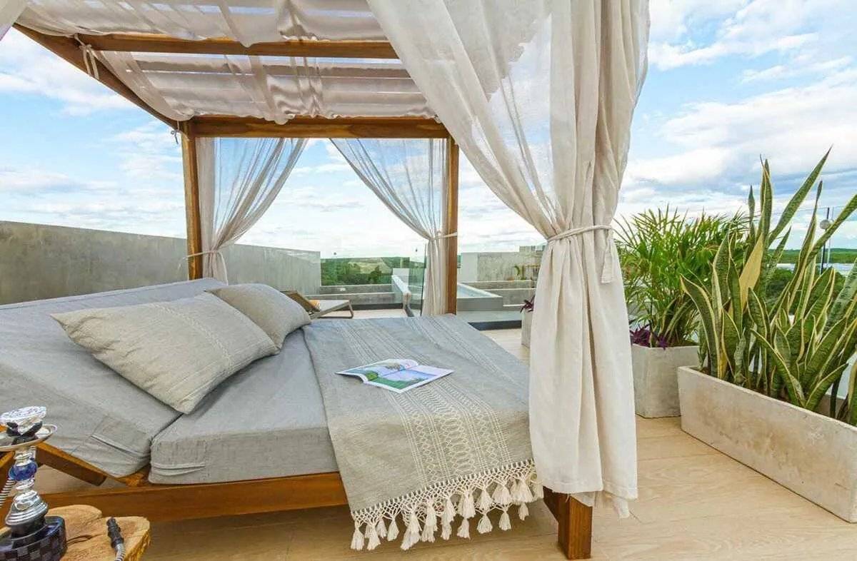 Penthouse amueblado en Tulum con alberca privada 4
