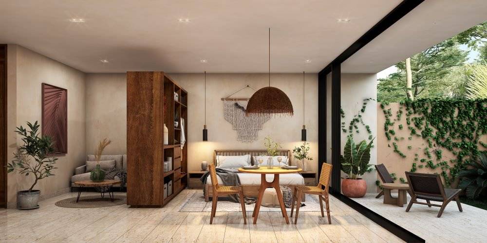 Estudio de lujo con jardín en Tulum 5