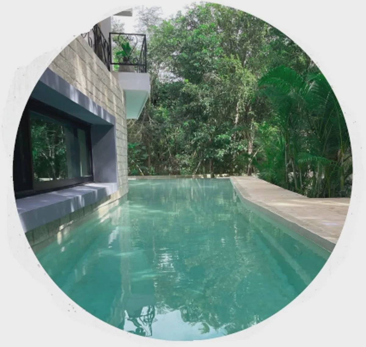 Casa inteligente en la selva de Tulum 2