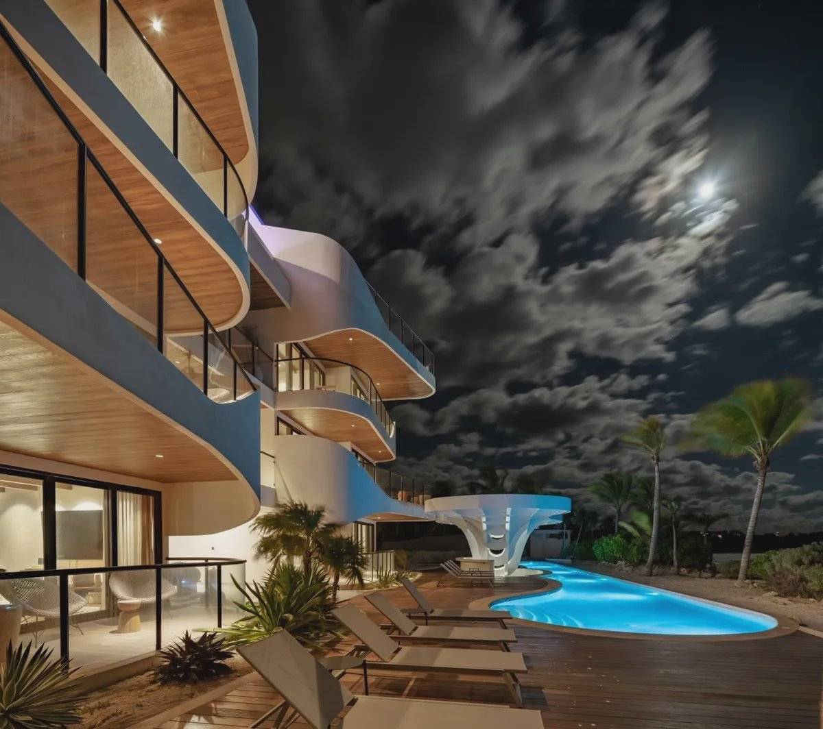 Apartamento de lujo frente al mar en Tulum 5