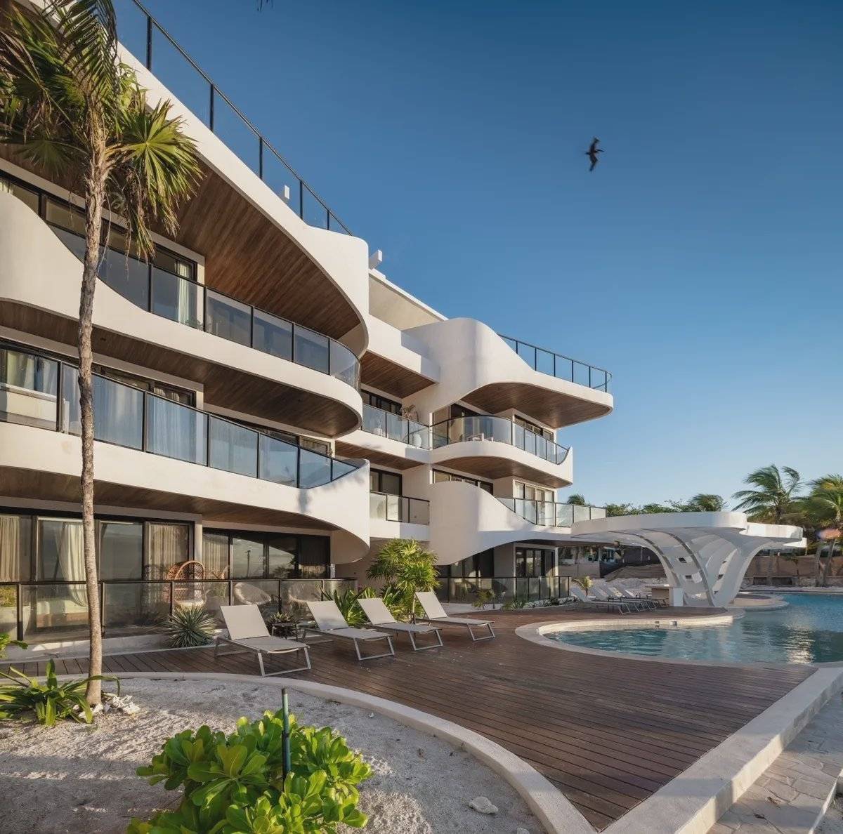 Apartamento de lujo frente al mar en Tulum 4
