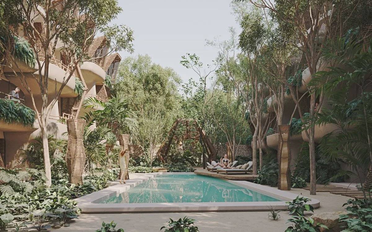Oasis Jungle-Chic a 5 min de la playa 4
