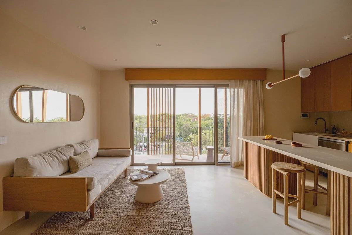 Departamento holístico en Aflora Tulum 1
