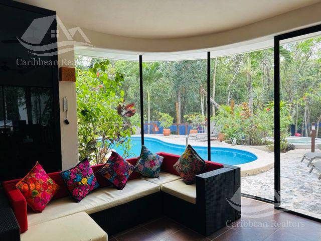 Casa ecológica con paneles solares en Tulum 3