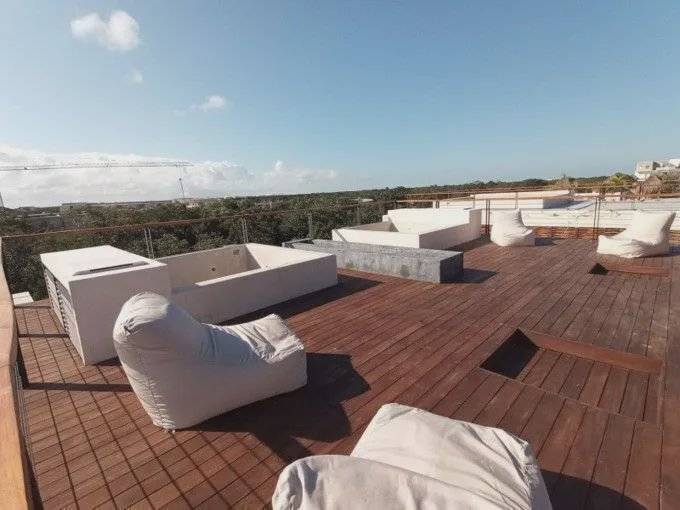 Departamento nuevo con alberca en Tulum 2