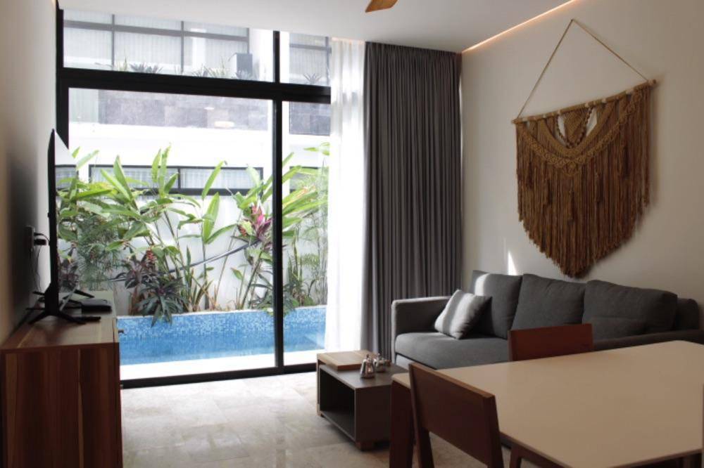 Lujoso departamento con alberca privada en Tulum 5