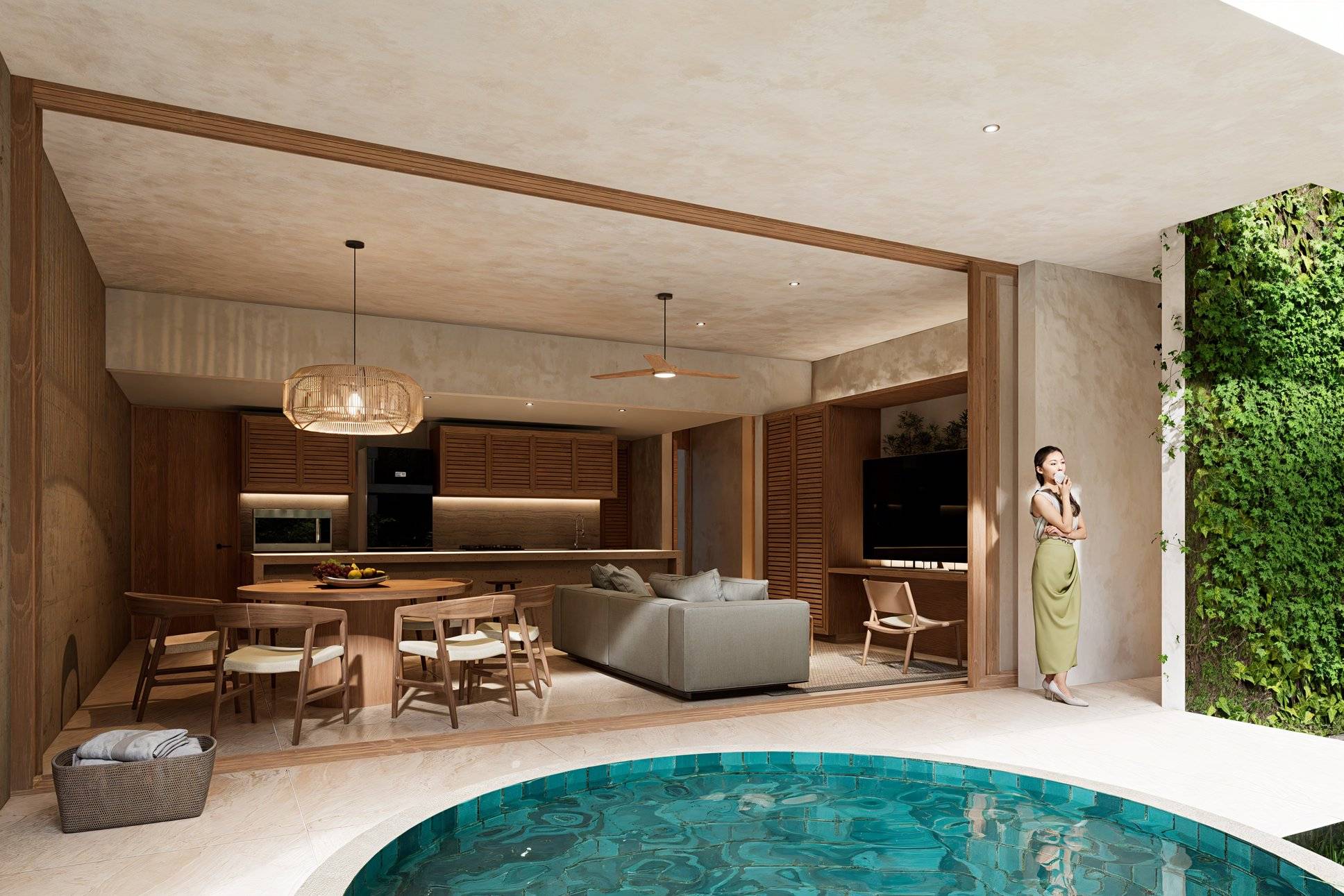 Vive en el paraíso: jardín privado en Tulum 5