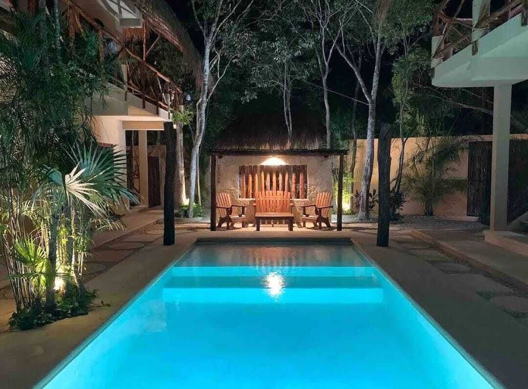 Departamento exclusivo en Tulum con alberca 2