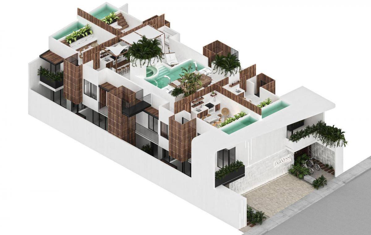 Departamento moderno en Tulum con lujo y confort 2