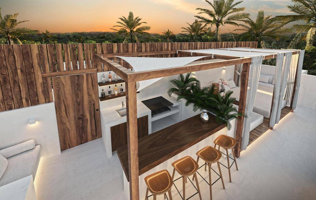 Departamento moderno en Tulum con lujo y confort 4