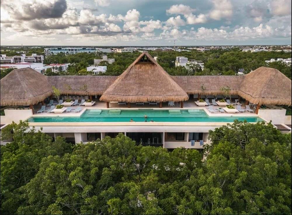 Refugio moderno en Aldea Zama, Tulum 1