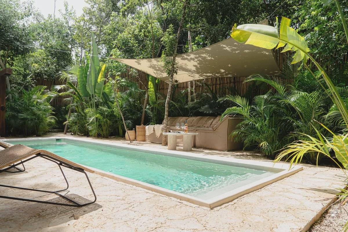 Departamento exclusivo con alberca privada en Tulum 3