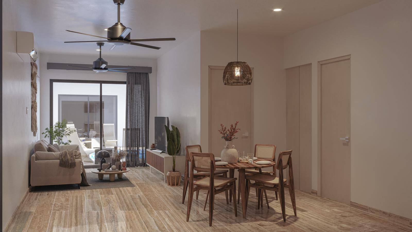 Departamento en venta en tulum - departamento en construccion zama towers elite 5