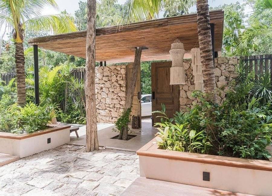 Moderno departamento con alberca en Tulum 2