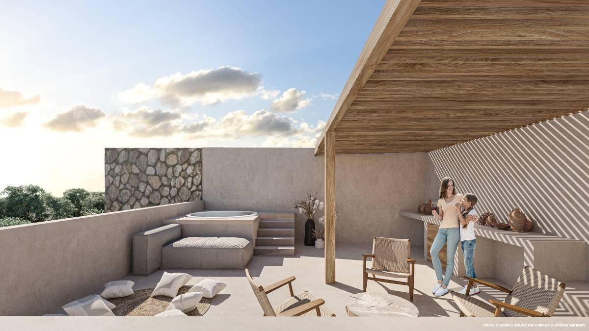 Vive el lujo en el último penthouse de Akumal 1