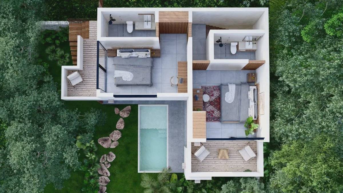 Villa amueblada con amenidades de lujo 3