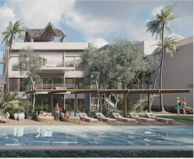 Penthouse con deck de yoga en Tulum 5