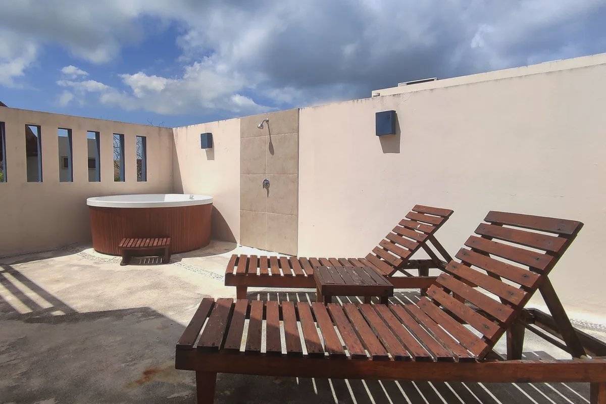 Penthouse con terraza y jacuzzi en Tulum 5