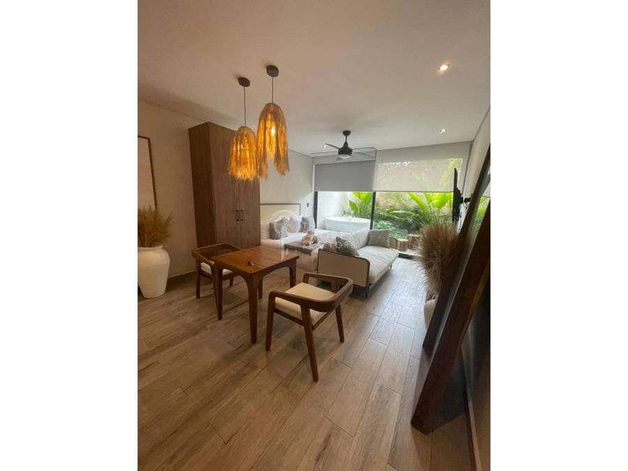 Departamento amueblado con jacuzzi en Tulum 2