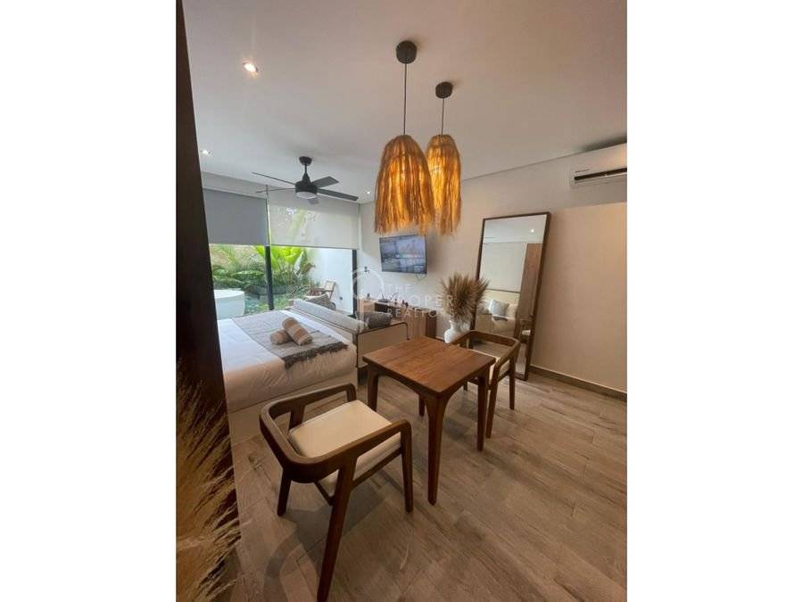Departamento amueblado con jacuzzi en Tulum 4