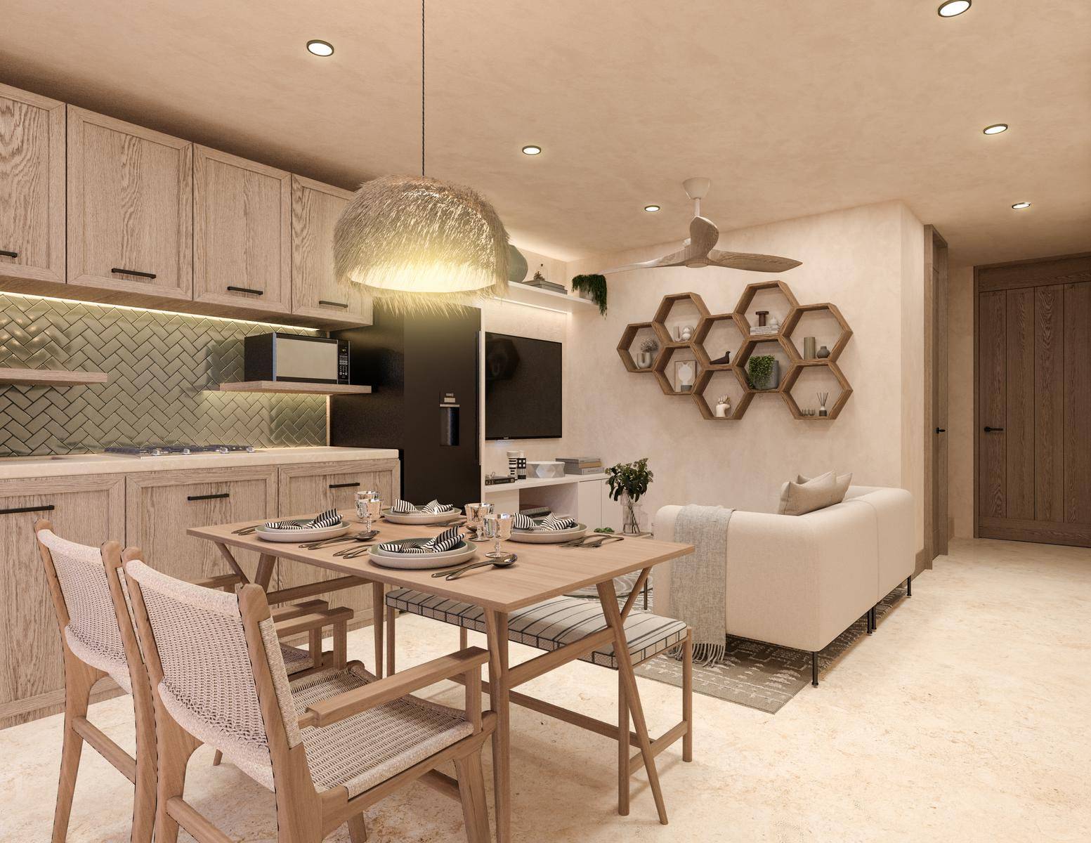 Exclusivo departamento en La Veleta, Tulum 2