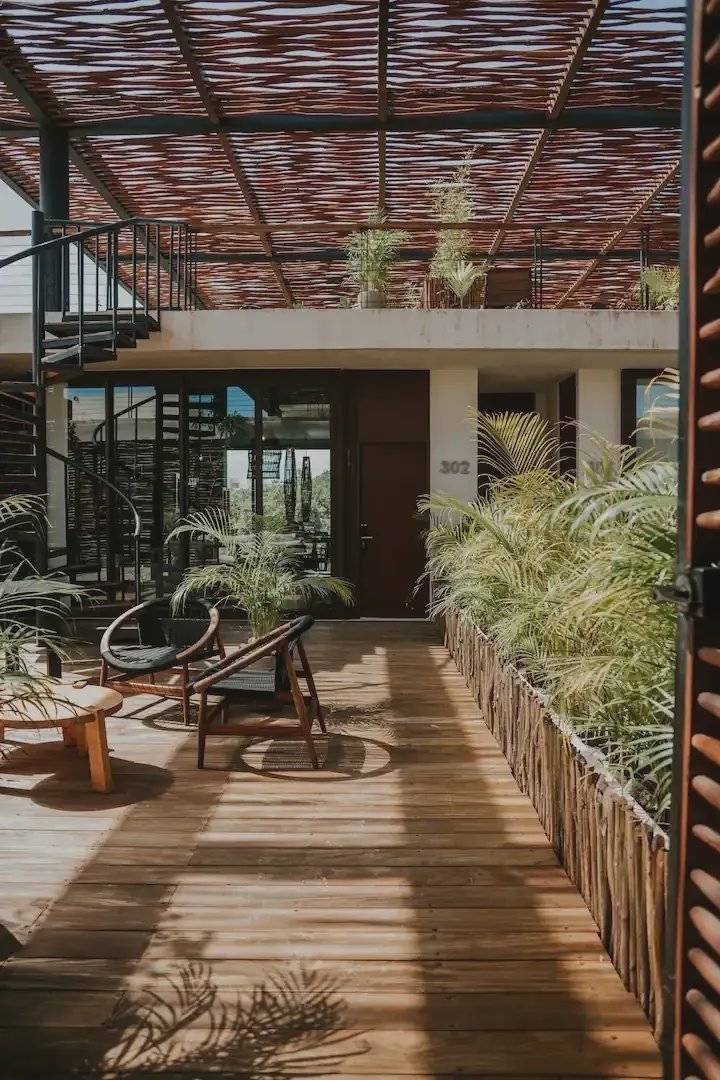 PH de lujo con piscina en la selva de Tulum 2