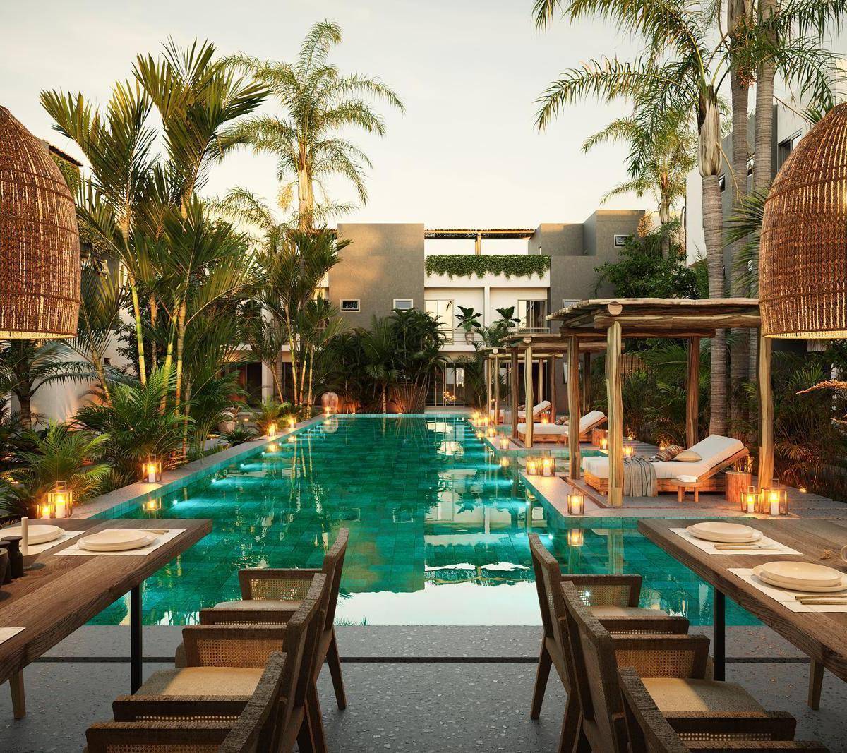 Villa de lujo en Tulum con rooftop privado 1