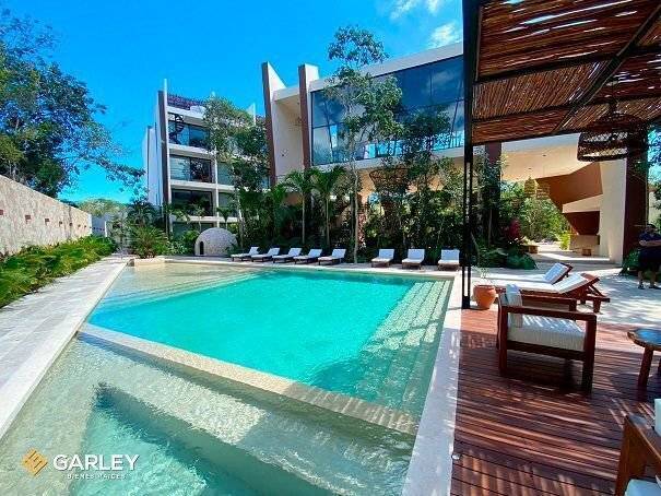 PH amueblado con jacuzzi en Tulum ¡Imperdible! 1