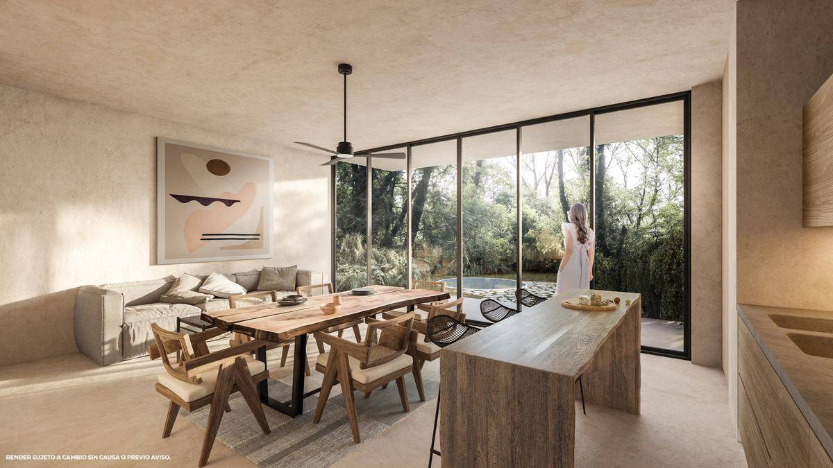 Casa en Tulum con alberca privada y financiamiento 1