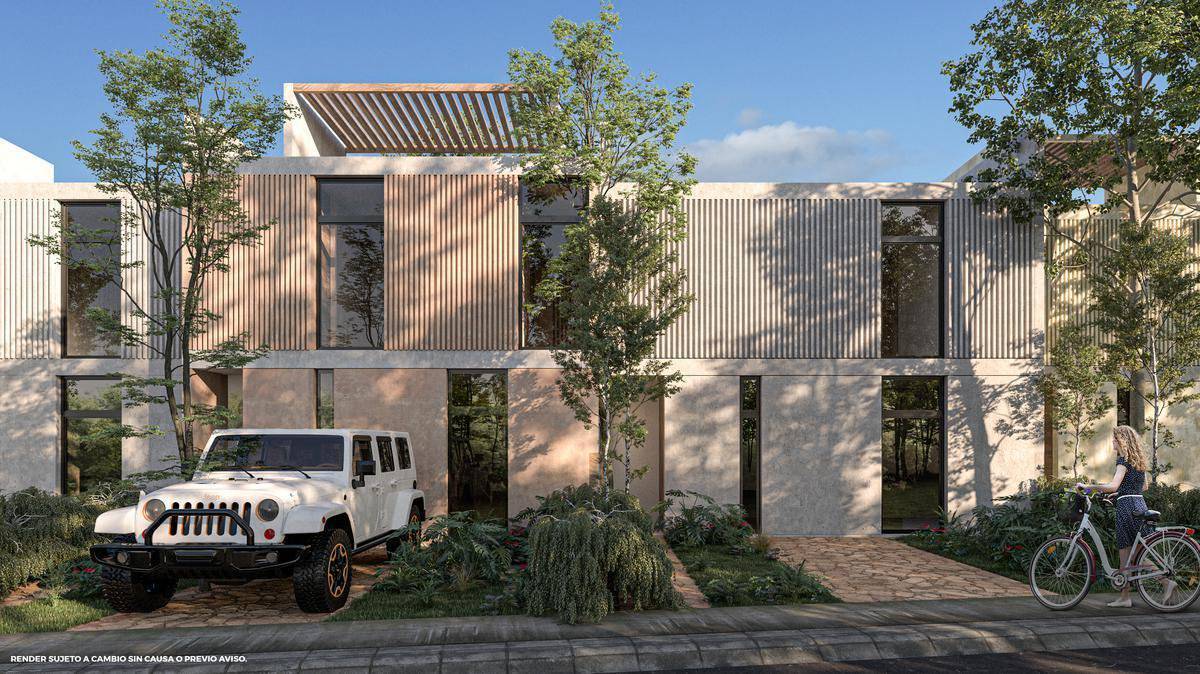 Casa en Tulum con alberca privada y financiamiento 2