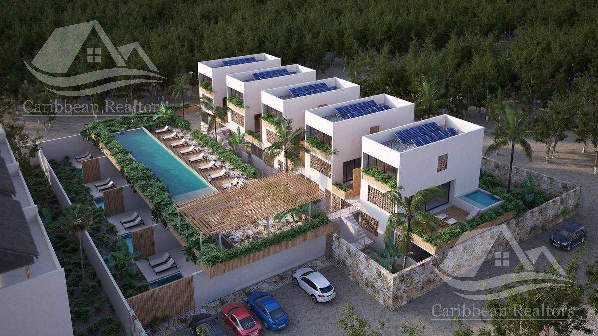 Townhouse con alberca privada en Tulum 1