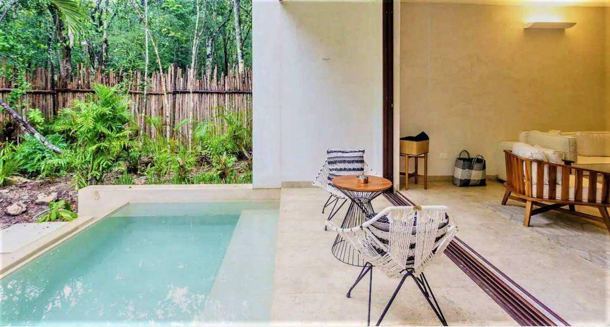 Casa unifamiliar con alberca y jardín en Tulum 3