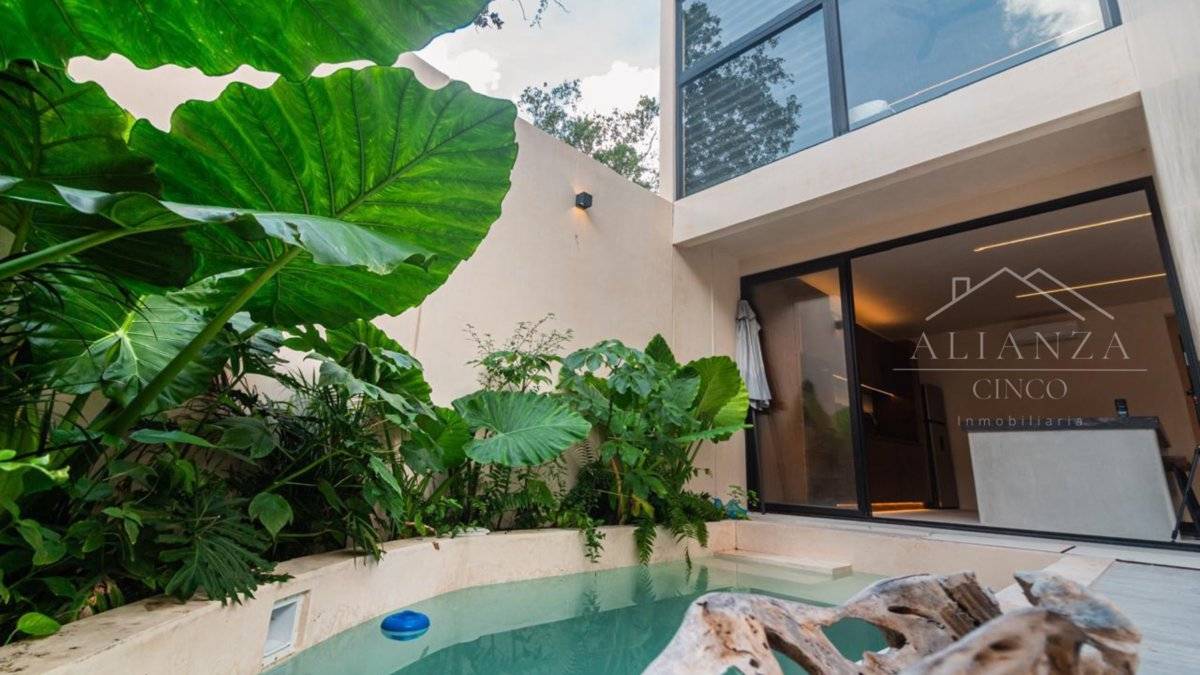 Villa de lujo en Tulum con piscina y jacuzzi 3