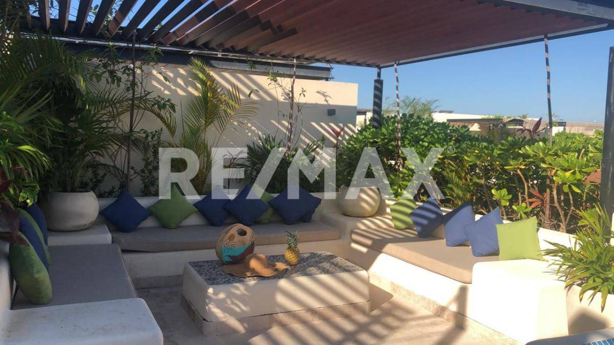 Departamento con roof top y alberca privada en Tulum 2
