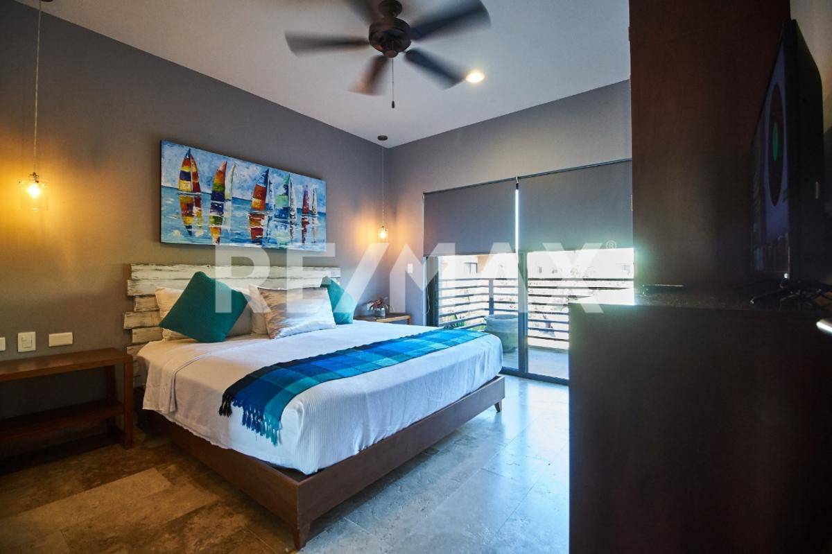 Departamento con roof top y alberca privada en Tulum 4