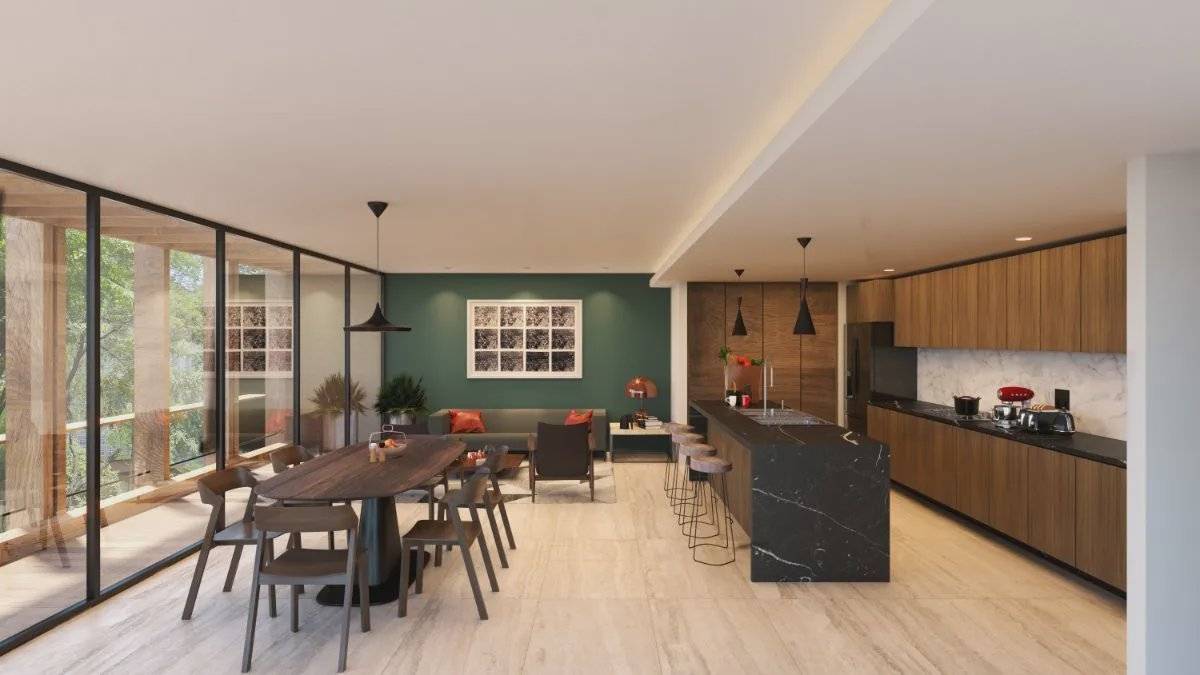 Departamentos contemporáneos en Tulum 2