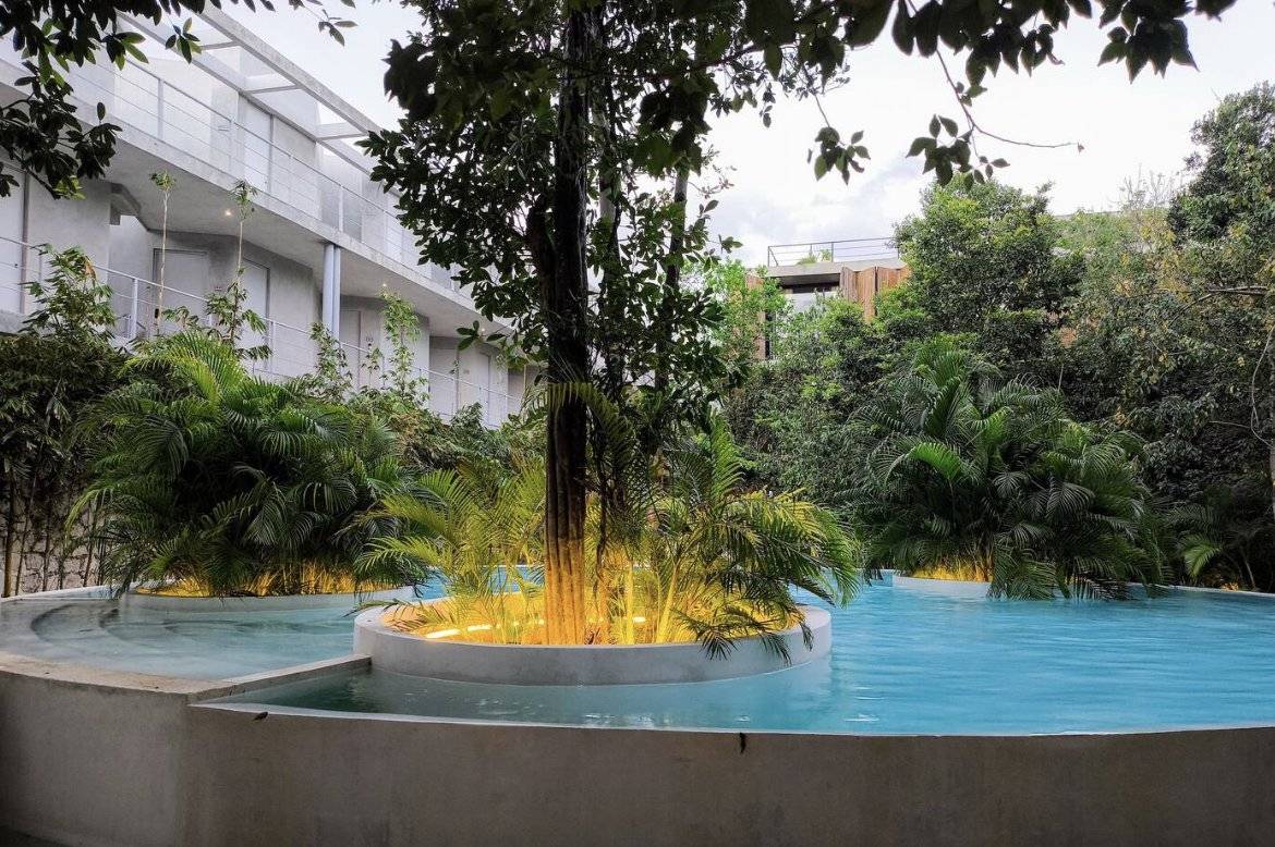 Exclusivo departamento con jacuzzi en Tulum 1