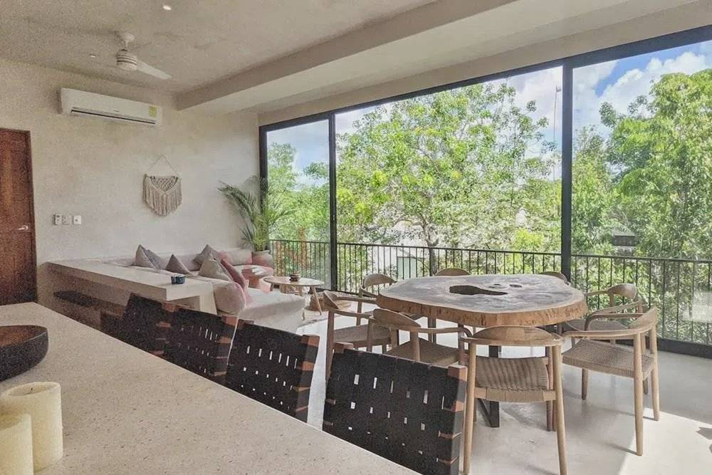 Penthouse amueblado con roof top en Tulum 4