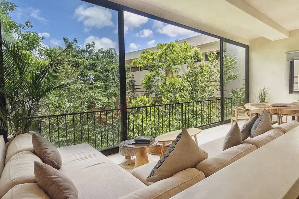 Penthouse amueblado con roof top en Tulum 3