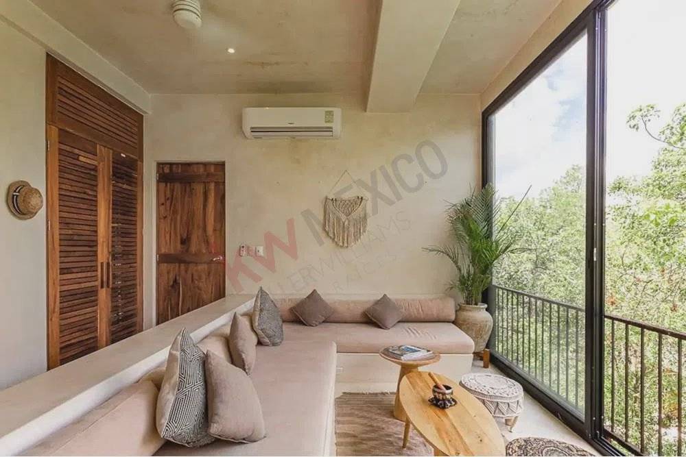 Penthouse amueblado con roof top en Tulum 2