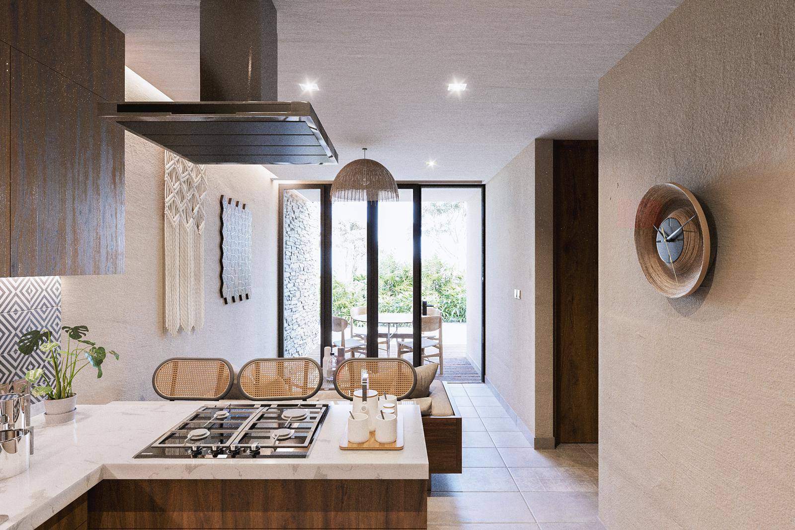 Vive en la naturaleza: departamento en Tulum 2