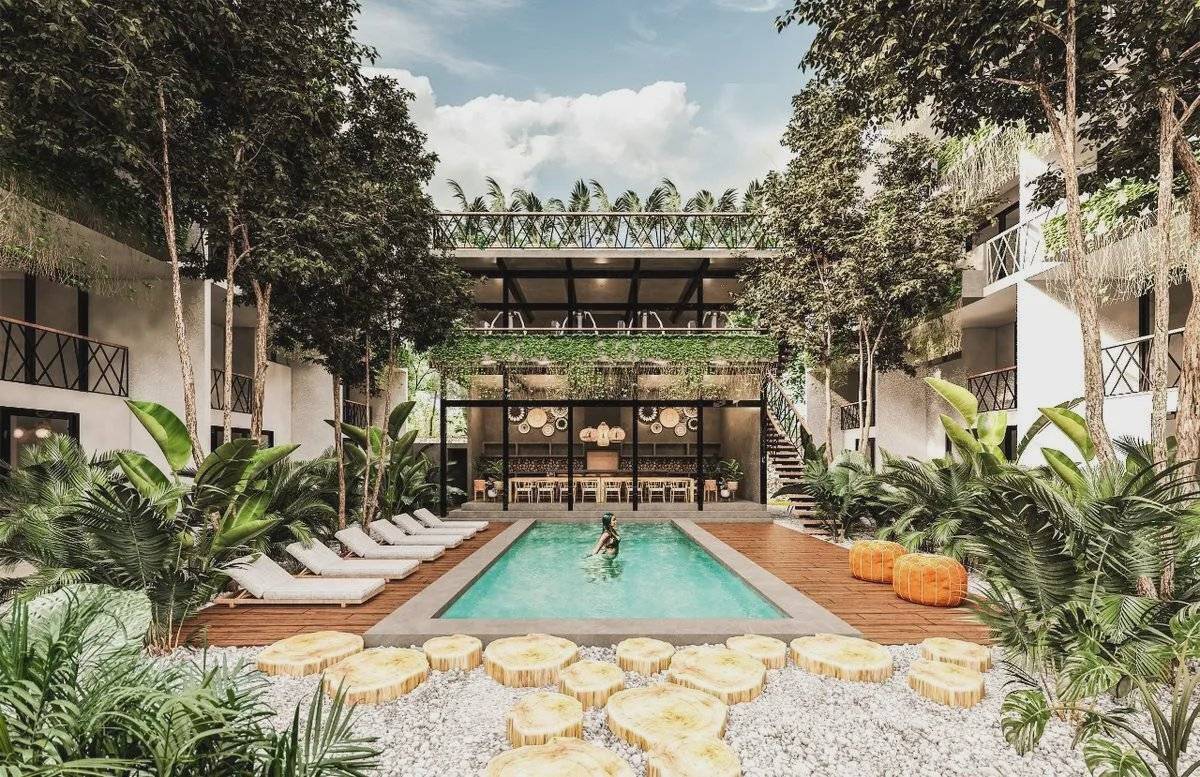 Lujoso PH en Tulum con rooftop y alberca 2