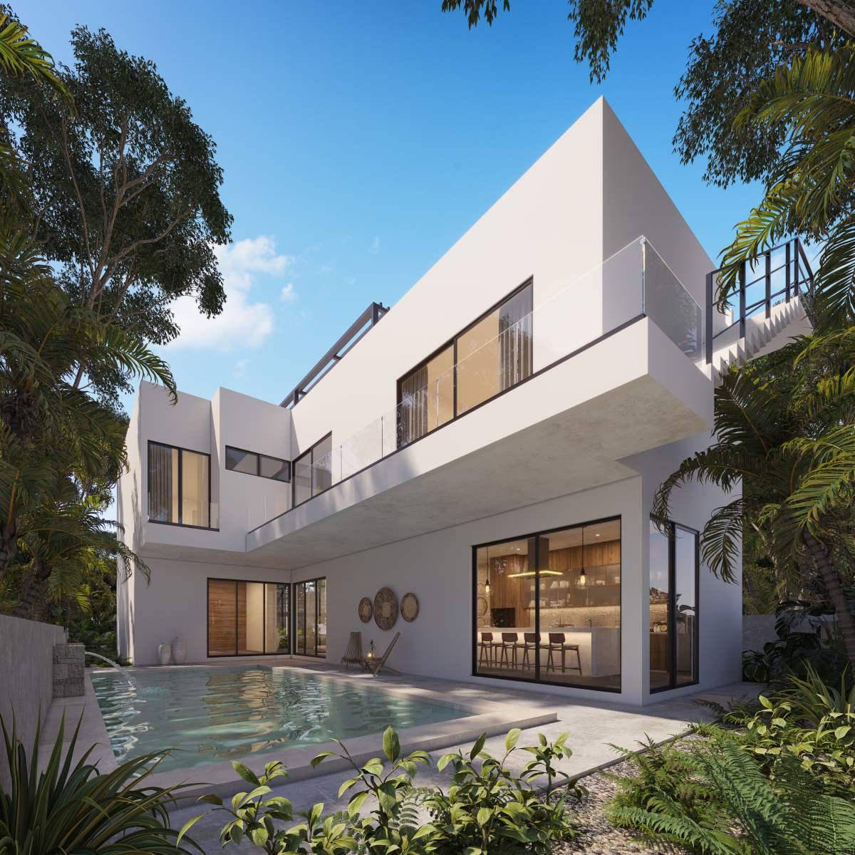 Villa Coral: Lujo sostenible en Tulum 1