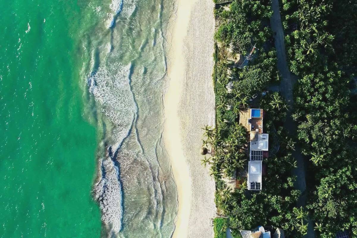 Villa exclusiva frente al mar en Tulum 1