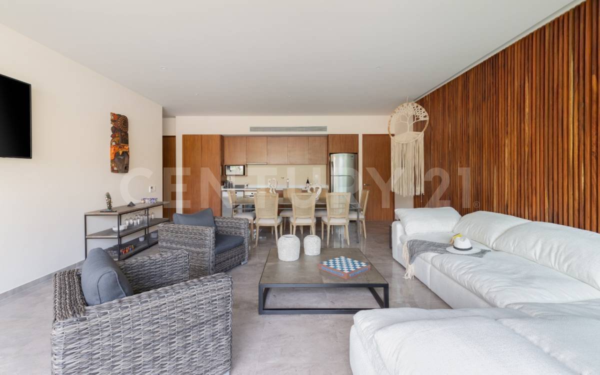Departamento de lujo en Tulum con jardín y jacuzzi 3
