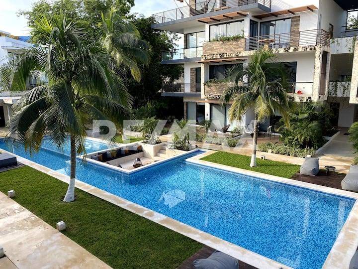 Villa de lujo en Tulum, naturaleza y confort 1